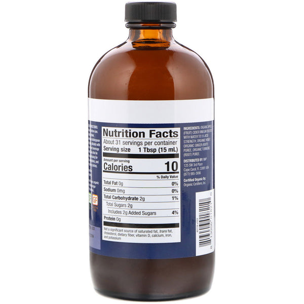 Dr. Mercola, Pure Power Organic Keto Cider Vinegar, Sweet, 16 oz (473 ml) - The Supplement Shop