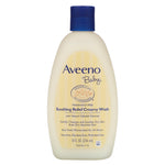 Aveeno, Baby, Soothing Relief Creamy Wash, Fragrance Free, 8 fl oz (236 ml) - The Supplement Shop