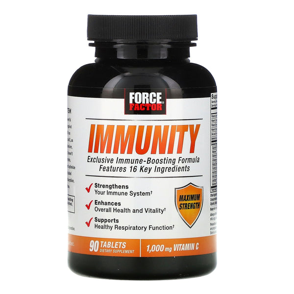 Force Factor, Immunity, 1,000 mg, 90 Tablets - The Supplement Shop