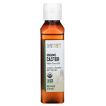 Aura Cacia, Skin Care Oil, Organic Castor, 4 fl oz (118 ml) - The Supplement Shop