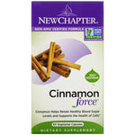 New Chapter, Cinnamon Force, 60 Vegetarian Capsules - The Supplement Shop