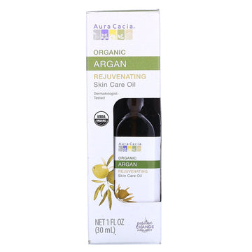 Aura Cacia, Skin Care Oil, Organic Argan, 1 fl oz (30 ml)