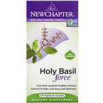 New Chapter, Holy Basil Force, 120 Vegetarian Capsules - The Supplement Shop