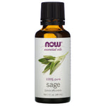 Now Foods, Essential Oils, Sage, 1 fl oz (30 ml) - The Supplement Shop