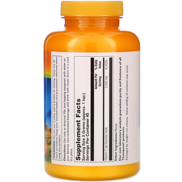Thompson, Vitamin C Powder, 5,000 mg , 8 oz. - The Supplement Shop
