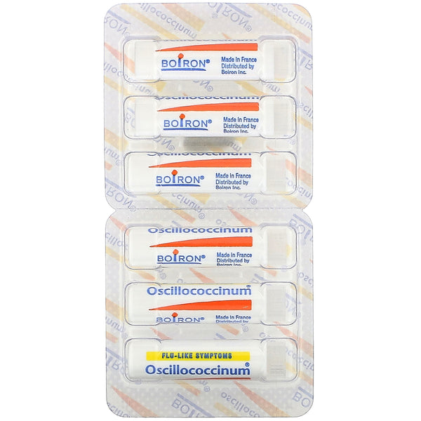 Boiron, Oscillococcinum, Flu-Like Symptoms, 30 Doses, 0.04 oz Each - The Supplement Shop