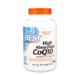 Doctor's Best, High Absorption CoQ10 with BioPerine, 400 mg, 180 Veggie Caps - The Supplement Shop