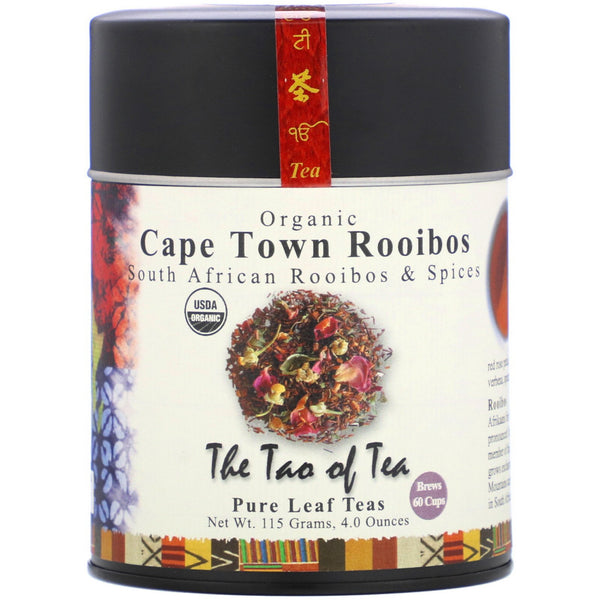 The Tao of Tea, Organic South African Rooibos & Spices, Cape Town Rooibos, 4.0 oz (115 g) - The Supplement Shop