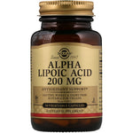 Solgar, Alpha Lipoic Acid, 200 mg, 50 Vegetable Capsules - The Supplement Shop