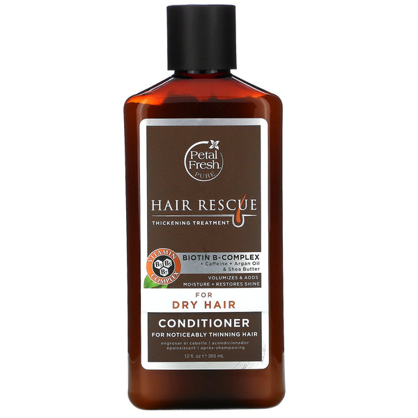 Petal Fresh, Pure, Hair ResQ, Thickening Treatment Conditioner, for Dry Hair, 12 fl oz (355 ml) - The Supplement Shop