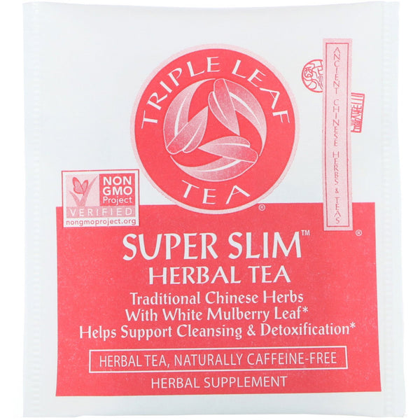 Triple Leaf Tea, Super Slim Herbal Tea, Caffeine-Free, 20 Tea Bags, 1.6 oz (33 g)