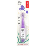 RADIUS, Totz Toothbrush, Extra Soft, 18+ Months, Purple Sparkle, 1 Toothbrush - The Supplement Shop