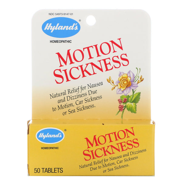 Hyland's, Motion Sickness, 50 Tablets - The Supplement Shop