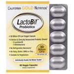 California Gold Nutrition, LactoBif Probiotics, 30 Billion CFU, 60 Veggie Capsules - The Supplement Shop