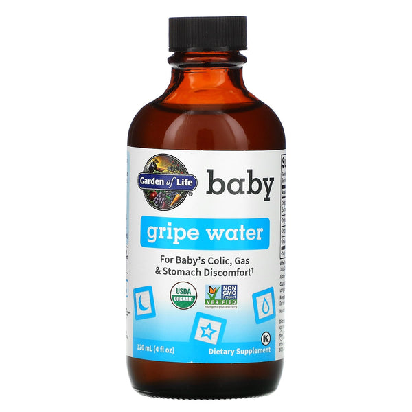 Garden of Life, Baby, Gripe Water, 4 fl oz ( 120 ml) - The Supplement Shop