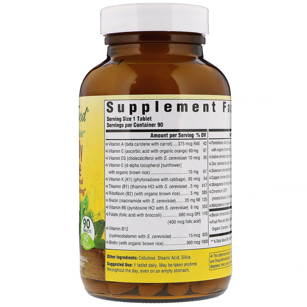 MegaFood, One Daily, Iron Free, 90 Tablets - The Supplement Shop