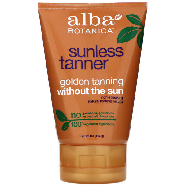 Alba Botanica, Sunless Tanner, 4 oz (113 g) - The Supplement Shop