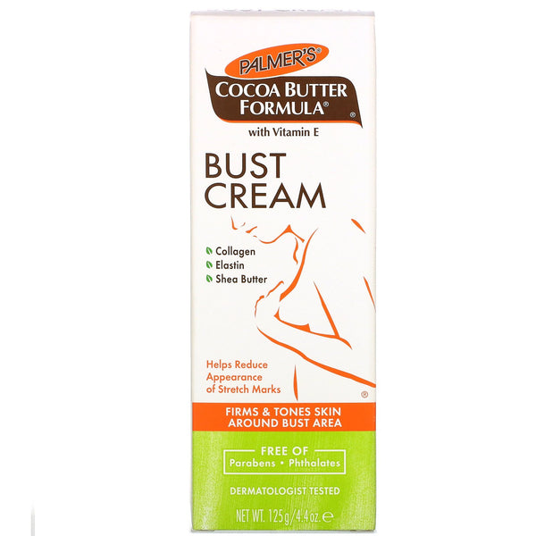 Palmer's, Cocoa Butter Formula with Vitamin E, Bust Cream, 4.4 oz (125 g) - The Supplement Shop