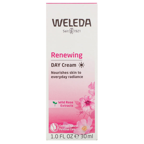 Weleda, Renewing Day Cream, Wild Rose Extracts, 1.0 fl oz (30 ml) - The Supplement Shop