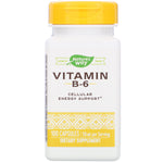 Nature's Way, Vitamin B-6, 50 mg, 100 Capsules - The Supplement Shop