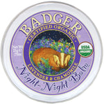 Badger Company, Organic, Night-Night Balm, Lavender & Chamomile, .75 oz (21 g) - The Supplement Shop