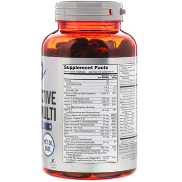 NOW Foods, Sports, Men's Active Sports Multi, 180 Softgels