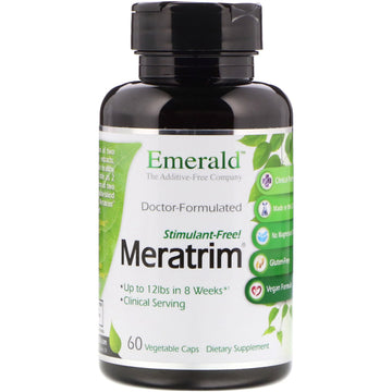 Emerald Laboratories, Meratrim, 800 mg, 60 Vegetable Caps PREORDER