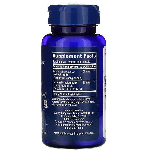 Life Extension, SOD Booster, 30 Vegetarian Capsules - The Supplement Shop