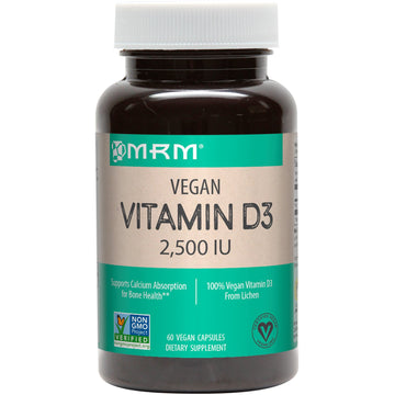 MRM, Vegan Vitamin D3, 2,500 IU, 60 Vegan Capsules