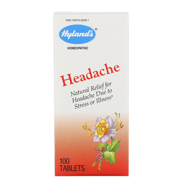 Hyland's, Headache, 100 Tablets