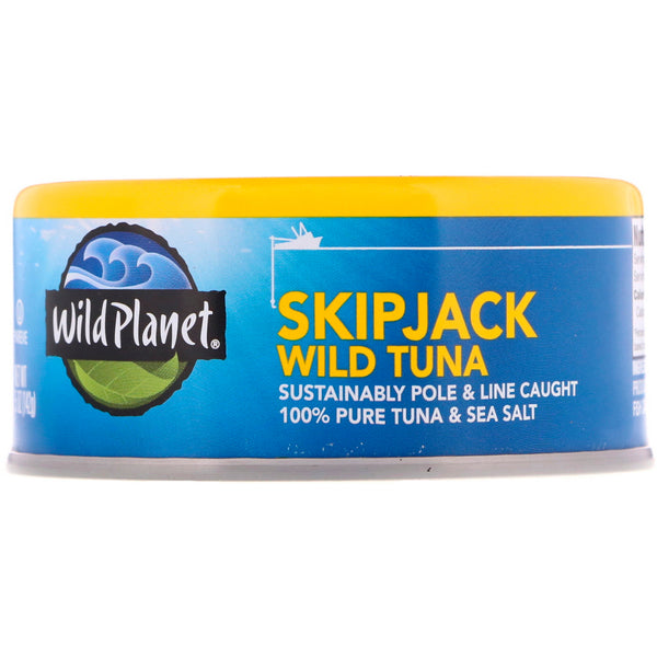 Wild Planet, Skipjack Wild Tuna, 5 oz (142 g) - The Supplement Shop
