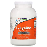 Now Foods, L-Lysine Pure Powder, 1 lb (454 g) - The Supplement Shop