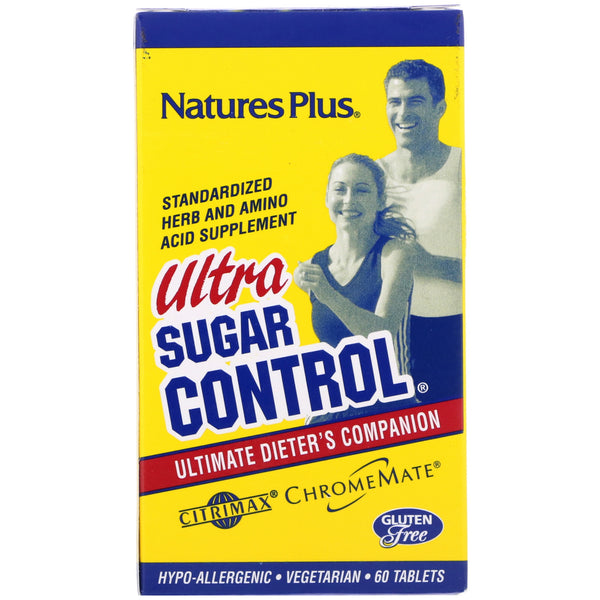 Nature's Plus, Ultra Sugar Control, Ultimate Dieter's Companion, 60 Tablets - The Supplement Shop