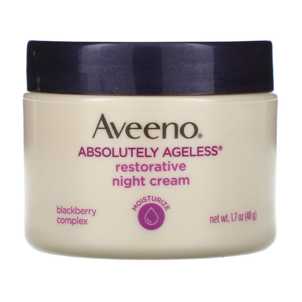 Aveeno, Absolutely Ageless, Restorative Night Cream, 1.7 oz (48 g) - The Supplement Shop