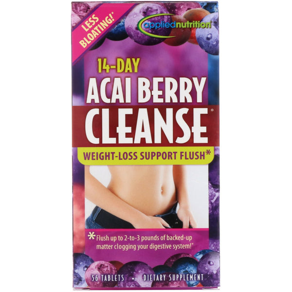appliednutrition, 14-Day Acai Berry Cleanse, 56 Tablets - The Supplement Shop