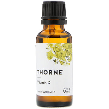Thorne Research, Vitamin D, 1 fl oz (30 ml)