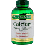Nature's Bounty, Calcium Plus Vitamin D3, 1,200 mg, 220 Rapid Release Softgels - The Supplement Shop