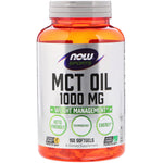 Now Foods, Sports, MCT Oil, 1,000 mg, 150 Softgels - The Supplement Shop