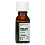 Aura Cacia, Pure Essential Oil, Palmarosa, .5 fl oz (15 ml) - The Supplement Shop