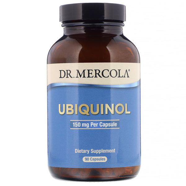 Dr. Mercola, Ubiquinol, 150 mg, 90 Capsules - The Supplement Shop