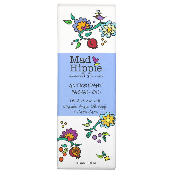 Mad Hippie Skin Care Products, Antioxidant Facial Oil, 1.0 fl oz (30 ml) - The Supplement Shop