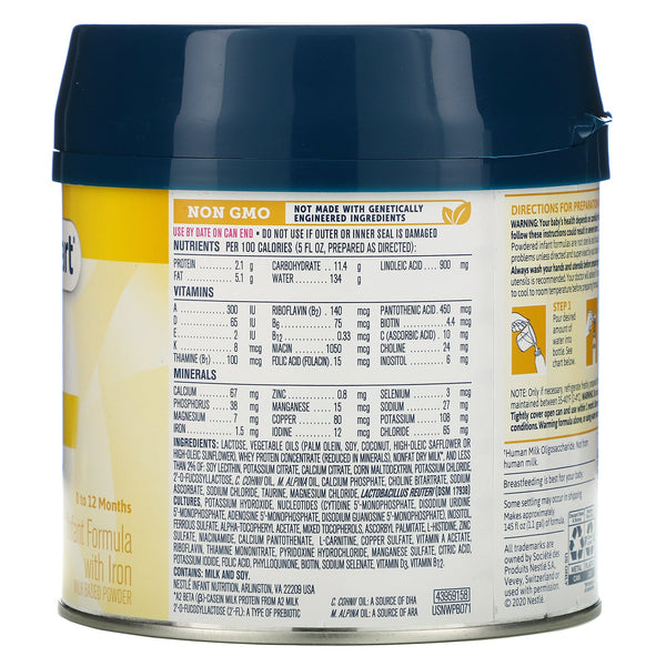 Gerber, Good Start, A2, Infant Formula with Iron, 0 to 12 Months, 20 oz (566 g) - The Supplement Shop