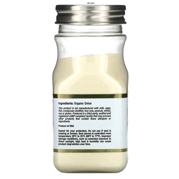 California Gold Nutrition, Organic Onion Powder, 2.5 oz (70 g) - The Supplement Shop