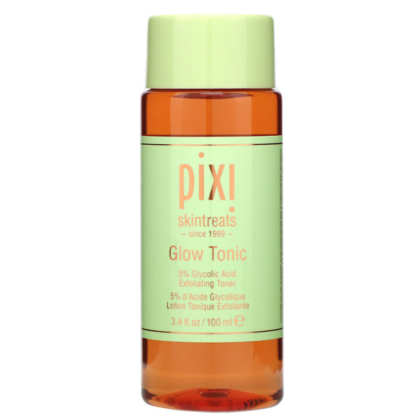 Pixi Beauty, Skintreats, Glow Tonic, Exfoliating Toner, For All Skin Types, 3.4 fl oz (100 ml) - The Supplement Shop