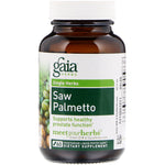 Gaia Herbs, Saw Palmetto, 60 Vegetarian Liquid Phyto-Caps - The Supplement Shop