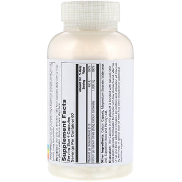 Solaray, Calcium Citrate, 1,000 mg, 240 Capsules