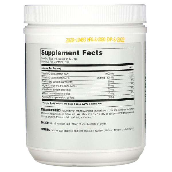 Universal Nutrition, Immun-C, Premium Vitamin C Powder, Orange Flavor, 9.5 oz (271 g) - The Supplement Shop