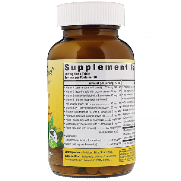 MegaFood, One Daily, 90 Tablets - The Supplement Shop