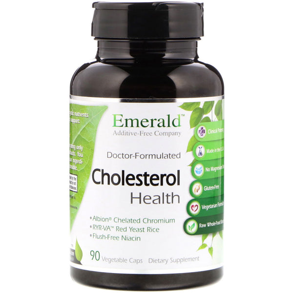Emerald Laboratories, Cholesterol Health, 90 Vegetable Caps - The Supplement Shop