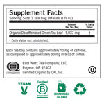 Yogi Tea, Green Tea, Pure Green Decaf, 16 Tea Bags, 1.09 oz (31 g) - The Supplement Shop